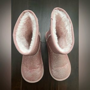 Size 1 Joe Fresh Pink Girl Boots
